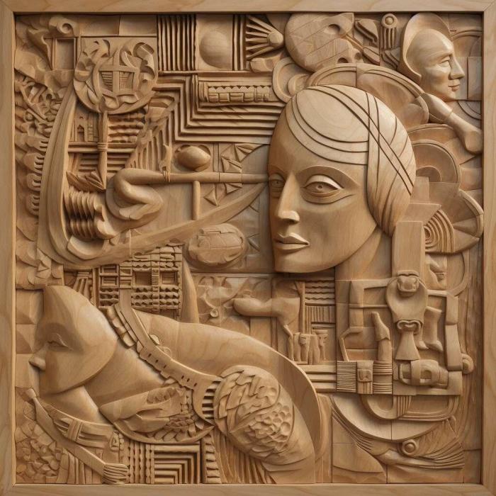 نموذج ثلاثي الأبعاد لآلة CNC 3D Art 